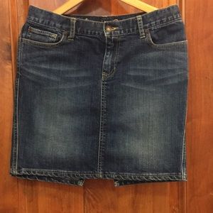 Abercrombie Jean miniskirt